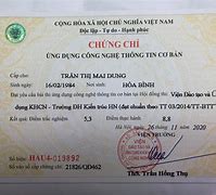 Chứng Chỉ Tin Học Ngoại Ngữ Theo Thông Tư 03